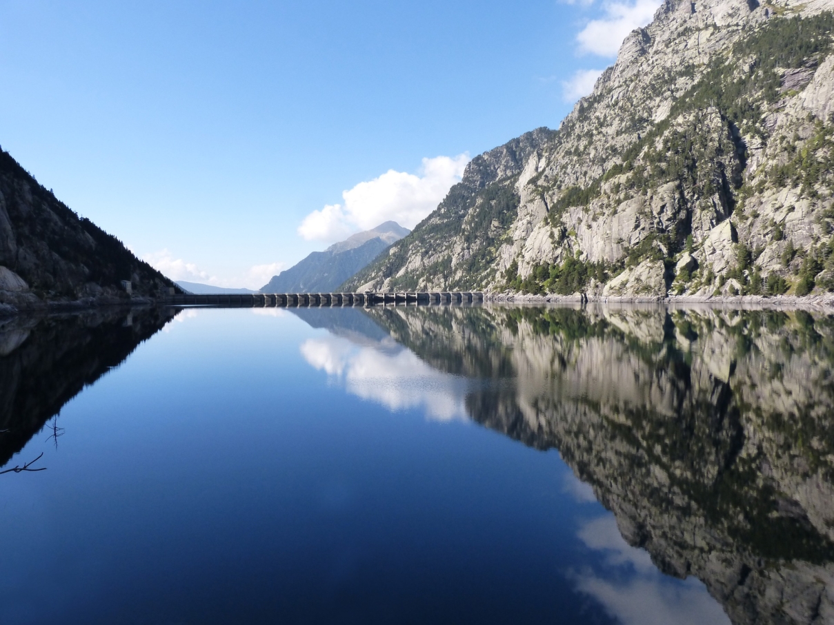 diga lago montano